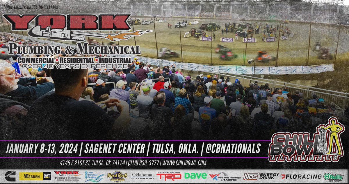 Tulsa Based York Plumbing Takes Over Wednesday Chili Bowl Preliminary Night Sponsor
