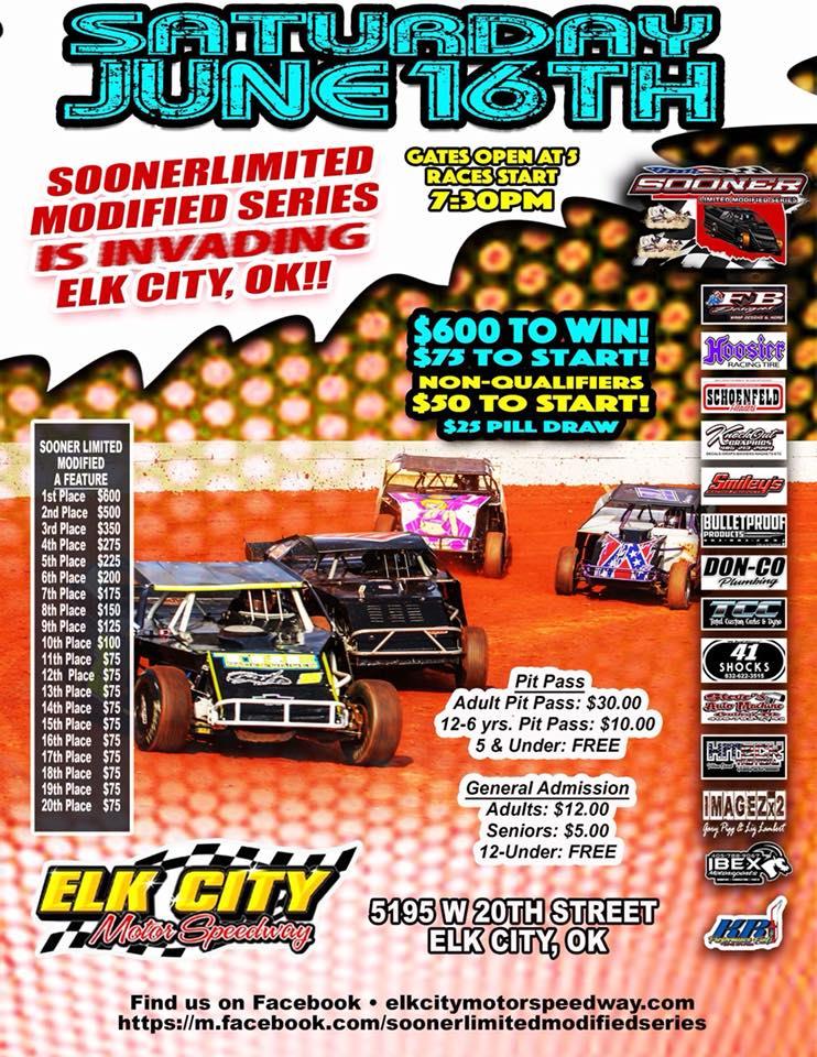 We are Invading Elk City Motor Speedway This Week