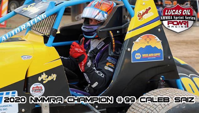 Caleb Saiz Reigns Supreme in 2020 POWRi NMMRA Points Championship