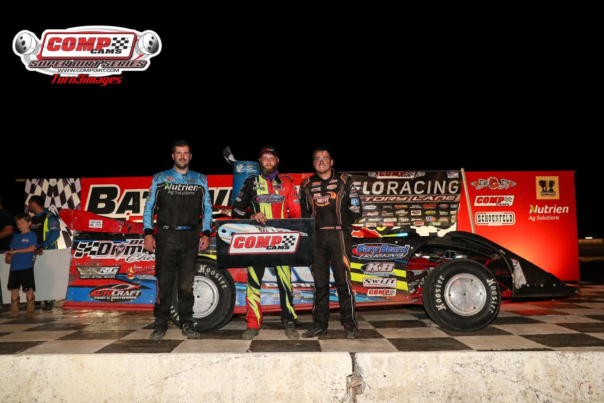 Batesville Motor Speedway (Locust Grove, AR) – Comp Cams Super Dirt Series – Bad Boy 98 – May 6th, 2023. (Turn 3 Images)