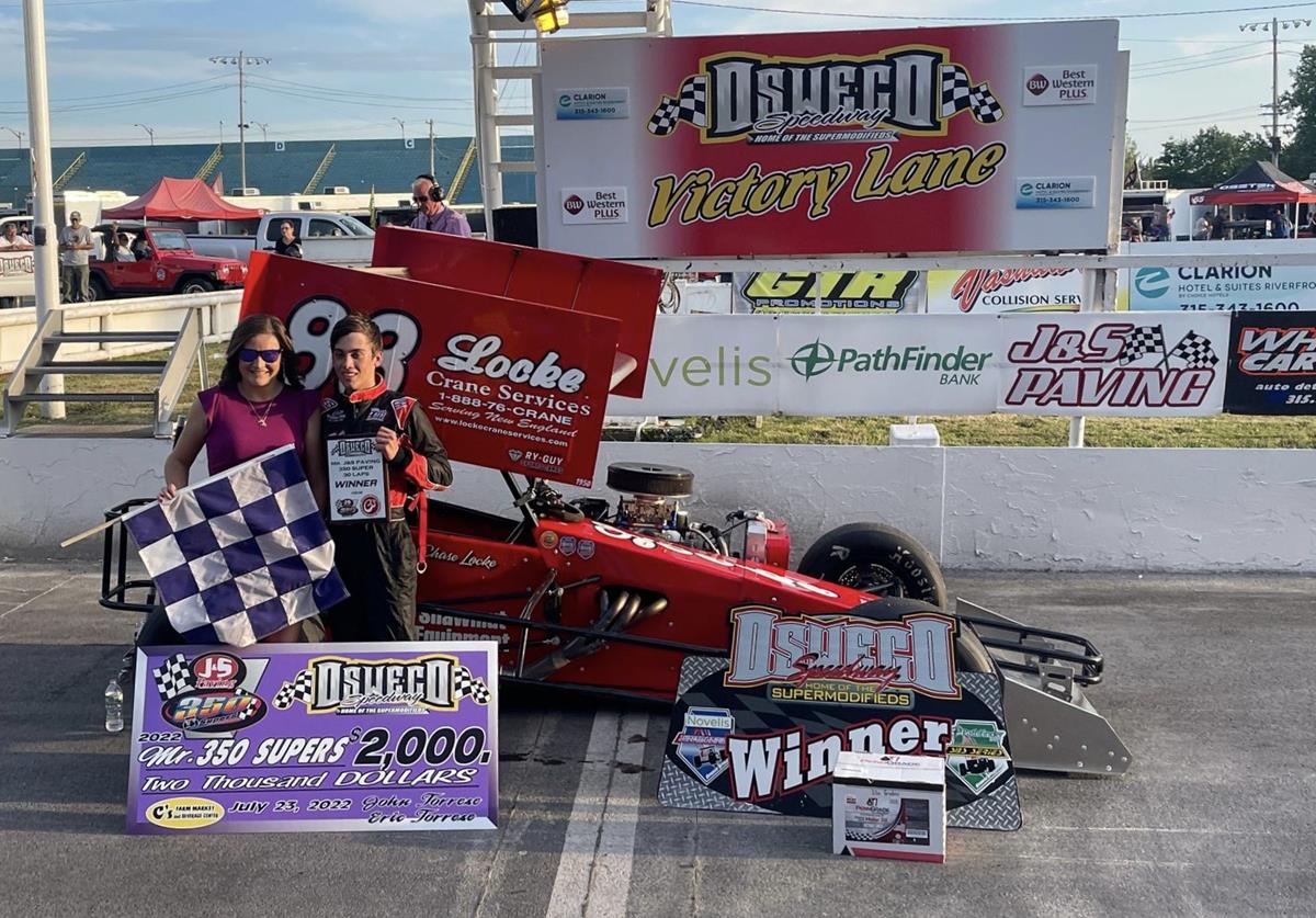 Locke Dominant for $2,000 Mr. J&S Paving 350 Super Payday