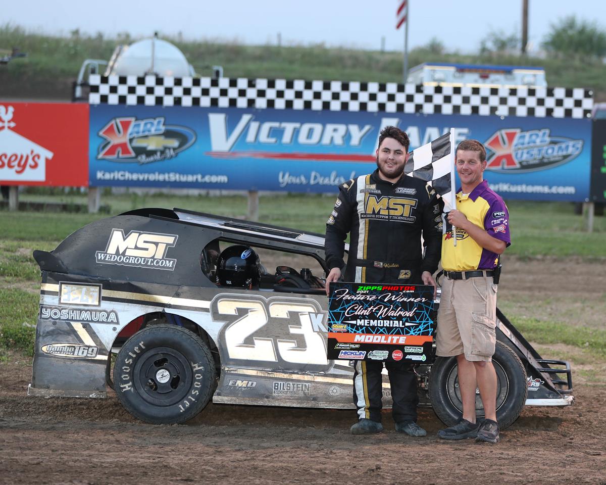 Kaden Cochrun Wins Clint Walrod Memorial