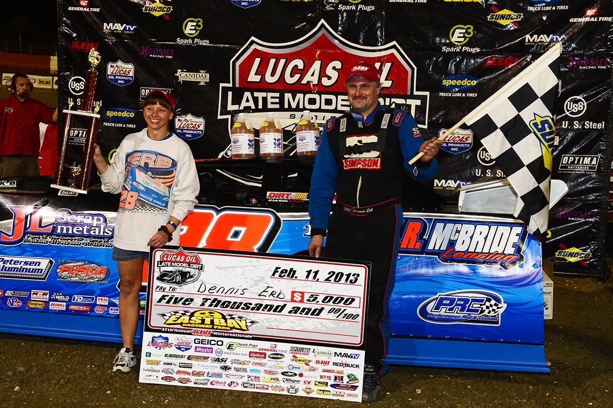 Erb Sweeps Opening Night at East Bay DART Winternationals