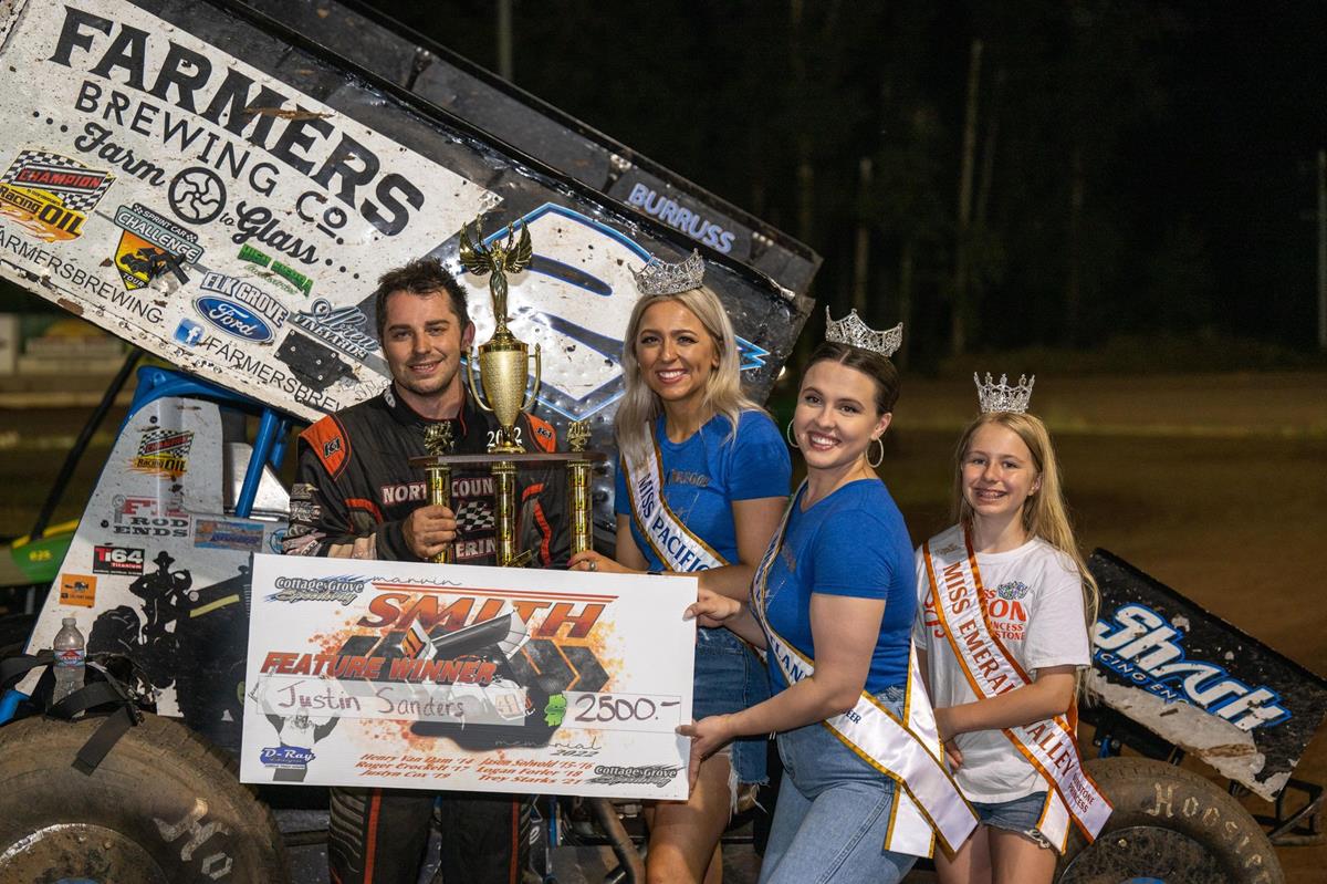 Justin Sanders Threepeats At CGS In Speedweek Round 6; Langan And Drake Also Win