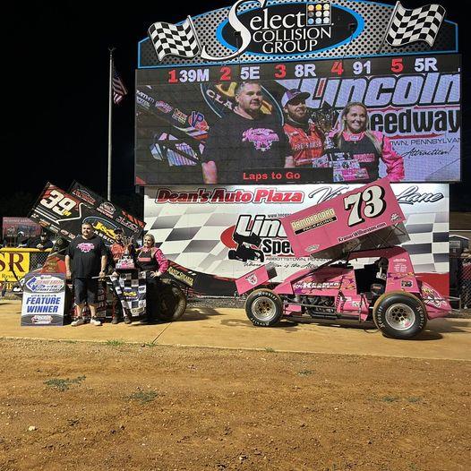 MACRI MAKES LATE-RACE PASS TO SECURE THRILLING $ 7,300 KRAMER KLASH VICTORY; Preston Lattomus Wired Field in Non-Stop 358 Sprint Feature