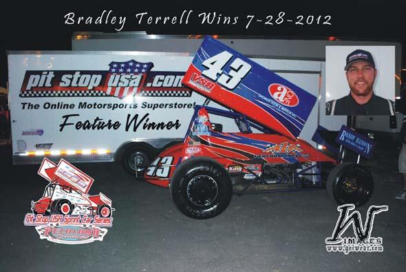 Terrell Holds Off Henry for Pit Stop USA Sprint Car Series Win