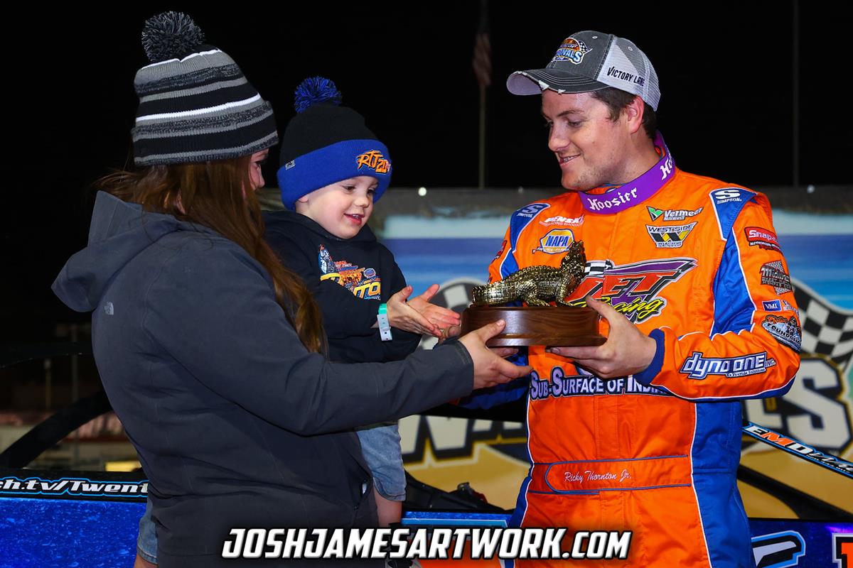 Volusia Speedway Park (Barberville, FL) – World of Outlaws Case Construction Late Model Series – DIRTcar Nationals – February 14th-19th, 2022. (Josh James Artwork)