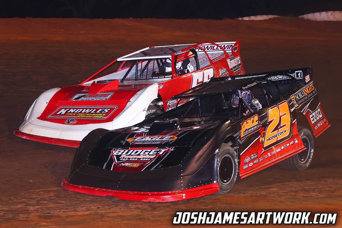 Talladega Short Track (Eastaboga, AL) – Crate Racin’ USA Winter Series – Ice Bowl – January 7th-8th, 2022. (Josh James Artwork)
