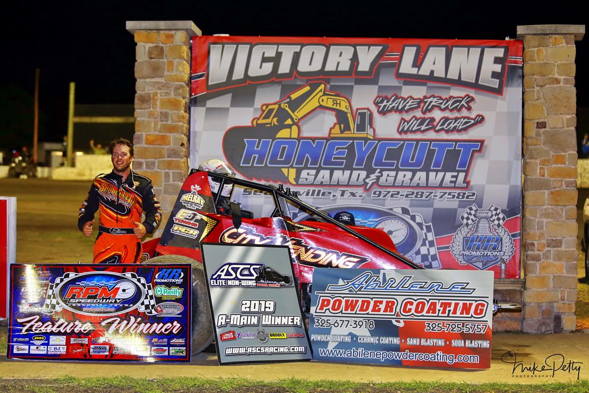 Steven Shebester Grabs First Career ASCS Elite Non-Wing Victory At RPM Speedway