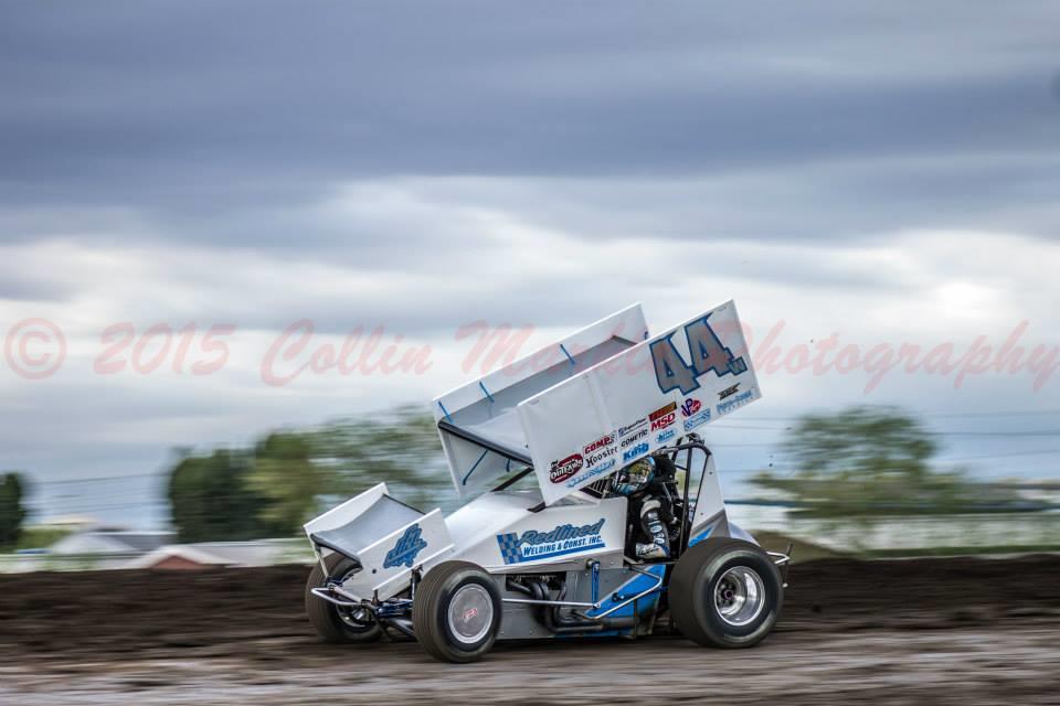 Wheatley on Pace for Top Five with World of Outlaws Before Crash in Chico