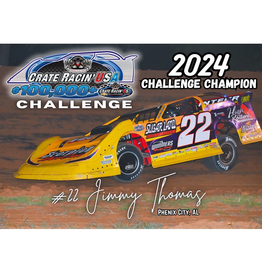 Thomas Claims Second Crate Racin' USA $100,000+ Challenge Series Championship
