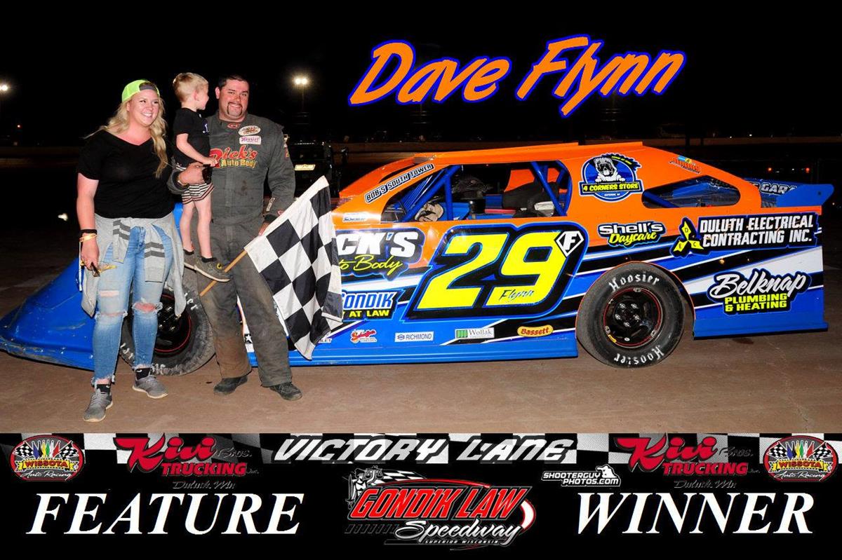 FLYNN, SABRASKI, PRATT, TREVIRANUS, MEHRWERTH POST WINS ON FIRST DAY OF GONDIK LAW SPEEDWAY DOUBLEHEADER