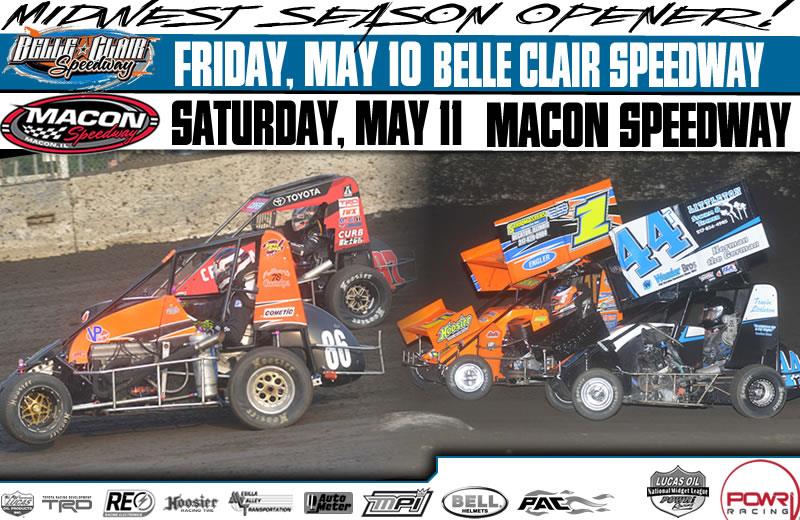 MIDGETS AND MICROS SET FOR MACON SPEEDWAY SATURDAY
