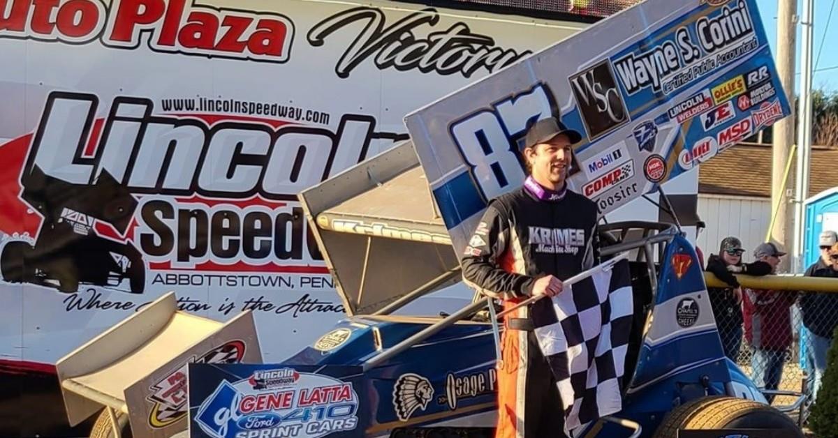 ALAN KRIMES FOURTH DIFFERENT DRIVER TO CLAIM VICTORY IN 2021; Cody Fletcher Defends Track Title with Season Opener Win