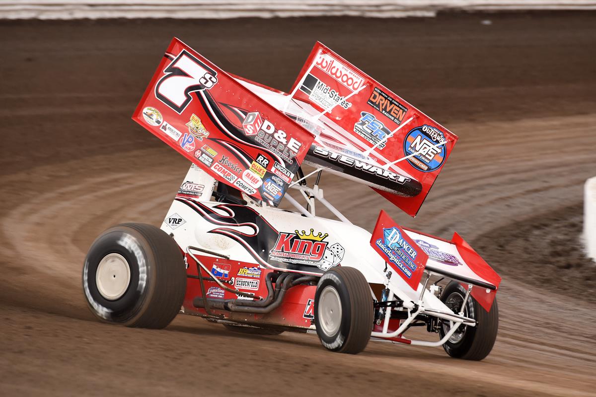 Shane Stewart Leads Sides Motorsports to Top-10 Outing During DIRTcar Nationals
