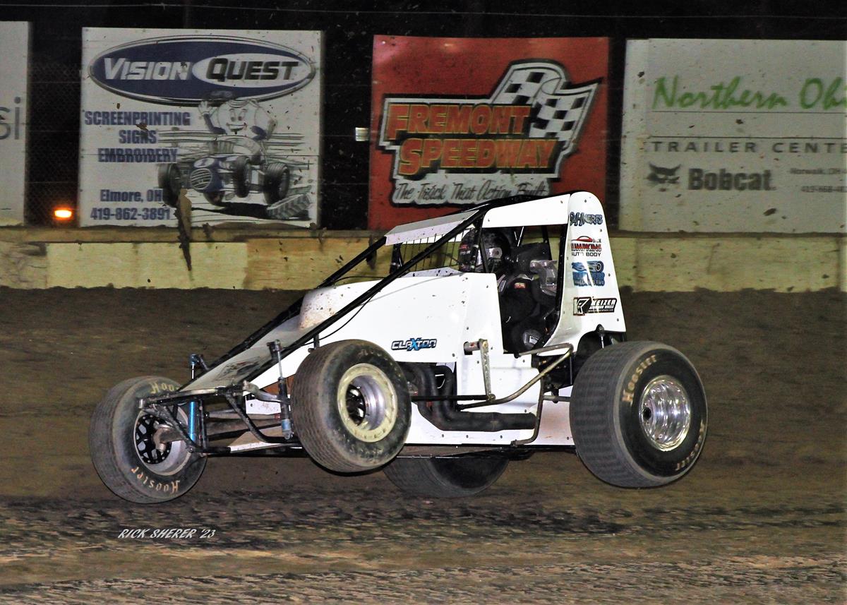 HERY UP ON THE WHEEL FOR HIS FIRST VICTORY