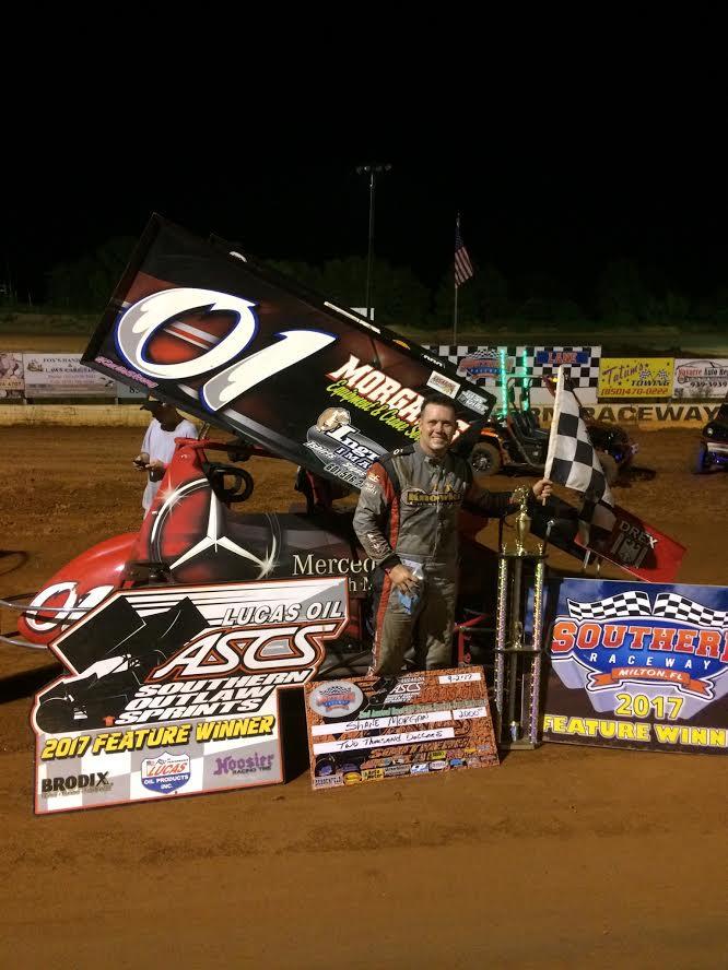 Shane Morgan On Top With ASCS Southern Outlaw Sprints