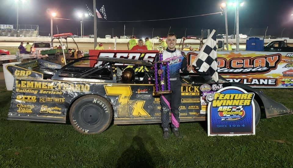 Jesse Glenz races to an eighth-place finish in Red Clay Classic