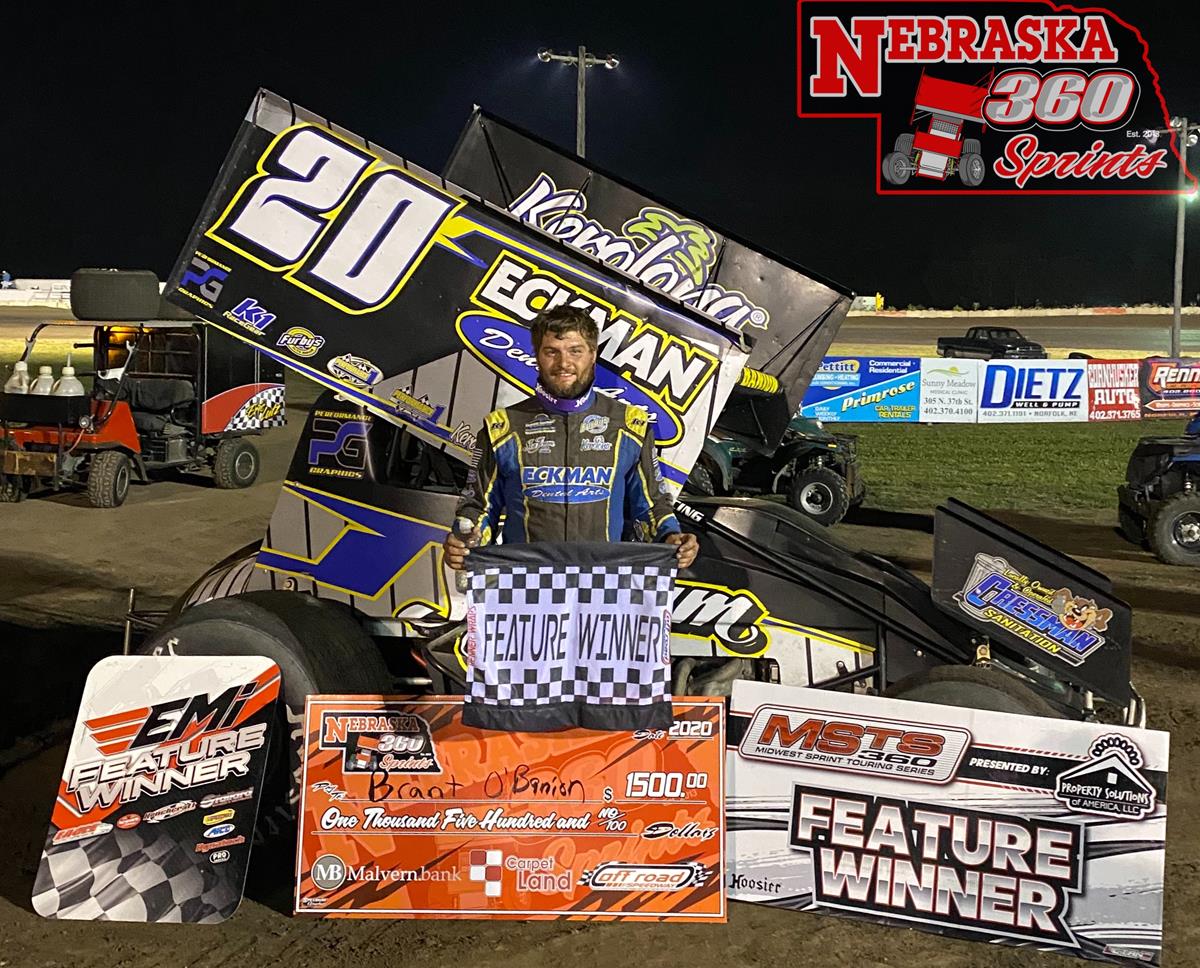 Brant O'Banion Victorious in First 360 Win of Career!