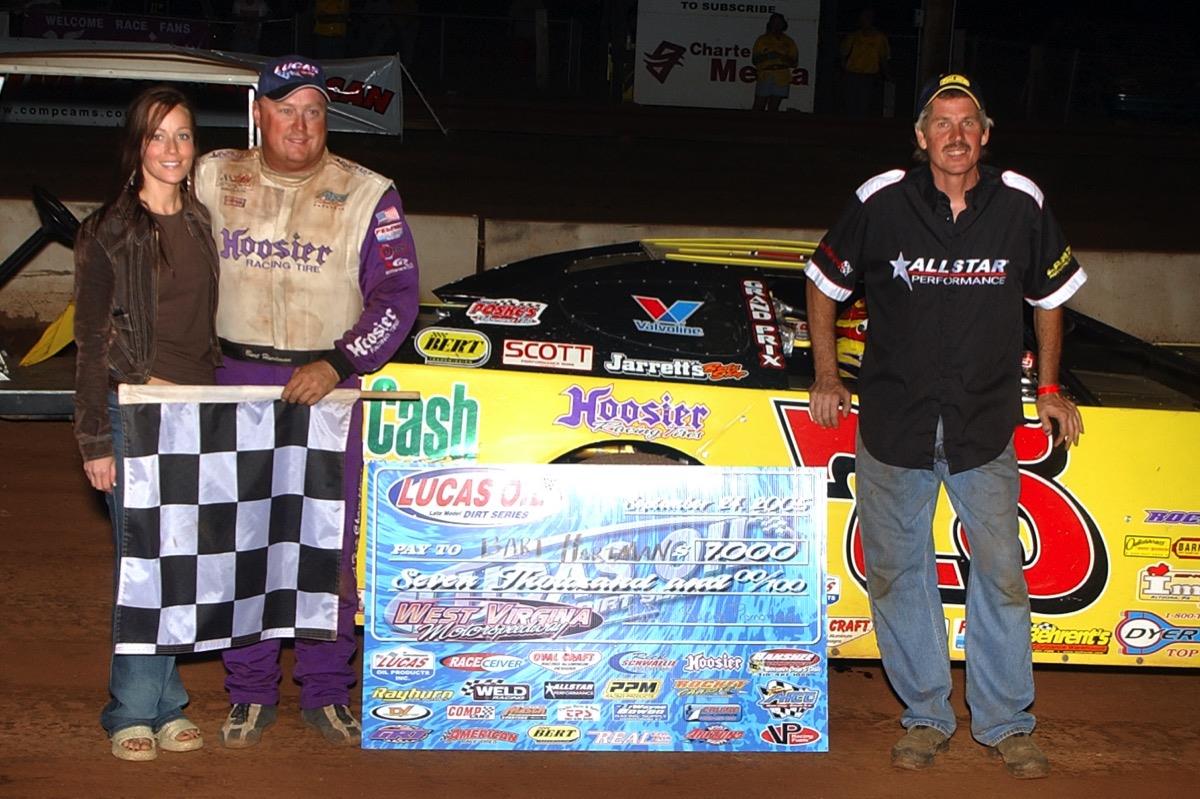 Bart Hartman Takes First Career Lucas Oil Late Model Series Win at West Virginia Motor Speedway