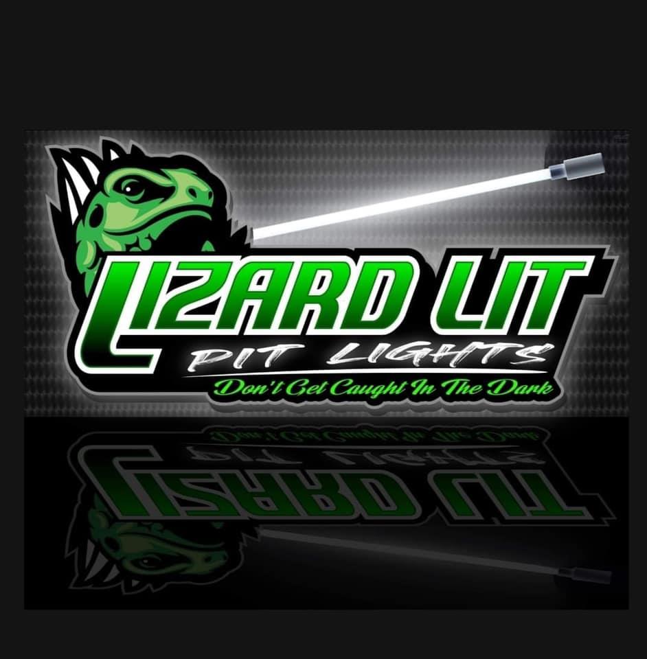 Welcome Lizard Lit Pit Lights