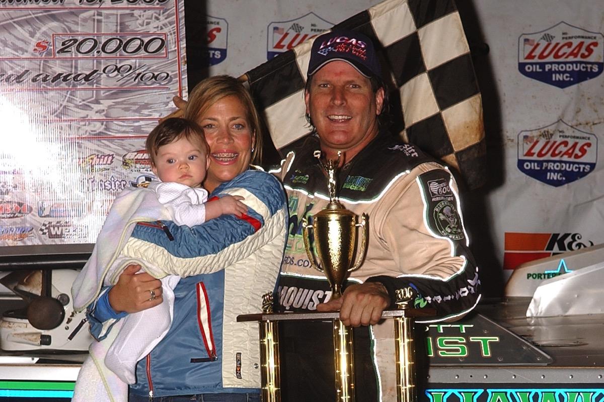 Add $20,000 to the Scott Bloomquist Bank Account in Winning at West Virginia Motor Speedway