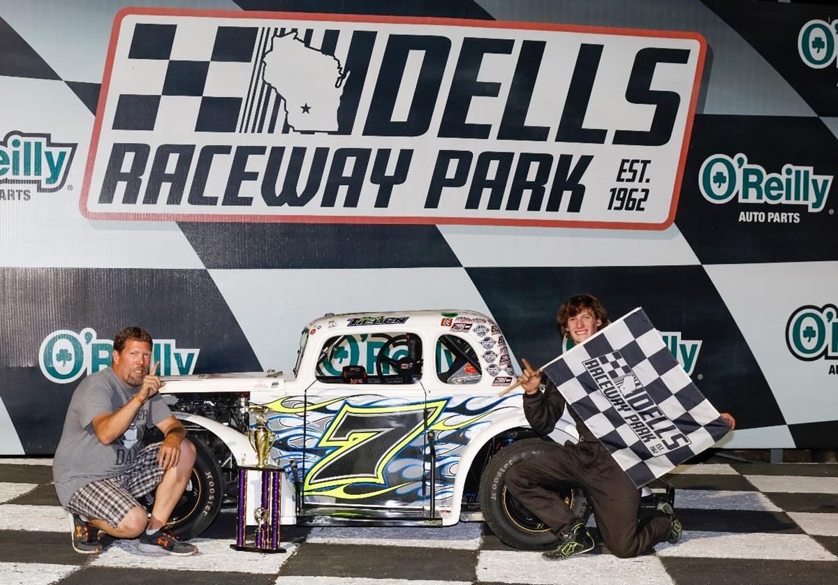 JACOB TIEGEN TALLIES SECOND WIN IN DRP GNL INEX LEGENDS