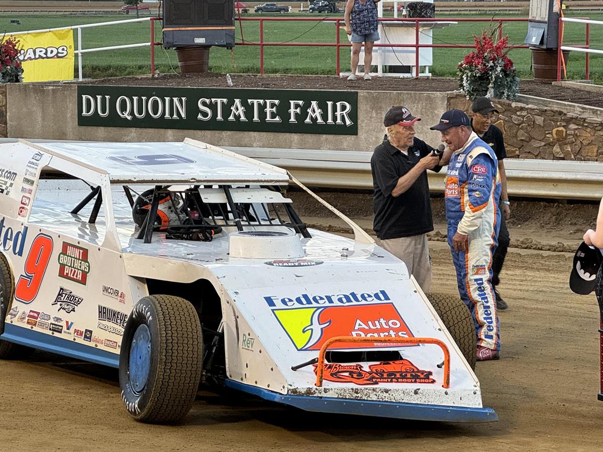 Ken Schrader collected his 12th win of the 2024 season on Sunday, Sept. 1 at the DuQuoin (Ill.) State Fairgrounds, 1-mile oval.