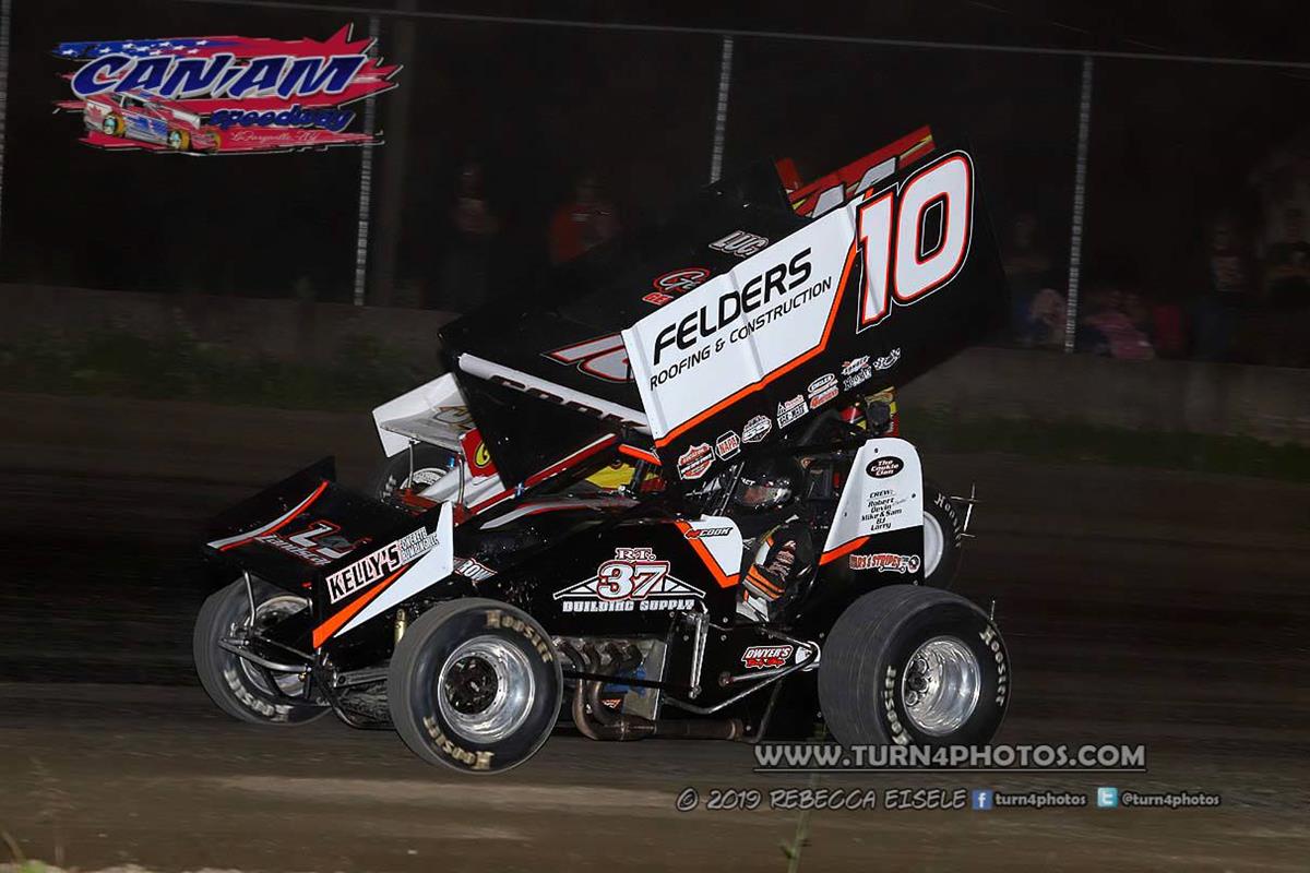 S&R AUTOMOTIVE AND COOK'S HARDWARE PRESENT THE EMPIRE SUPER SPRINTS AS THEY INVADE THE CAN-AM SPEEDWAY ON FRIDAY AUGUST 9TH