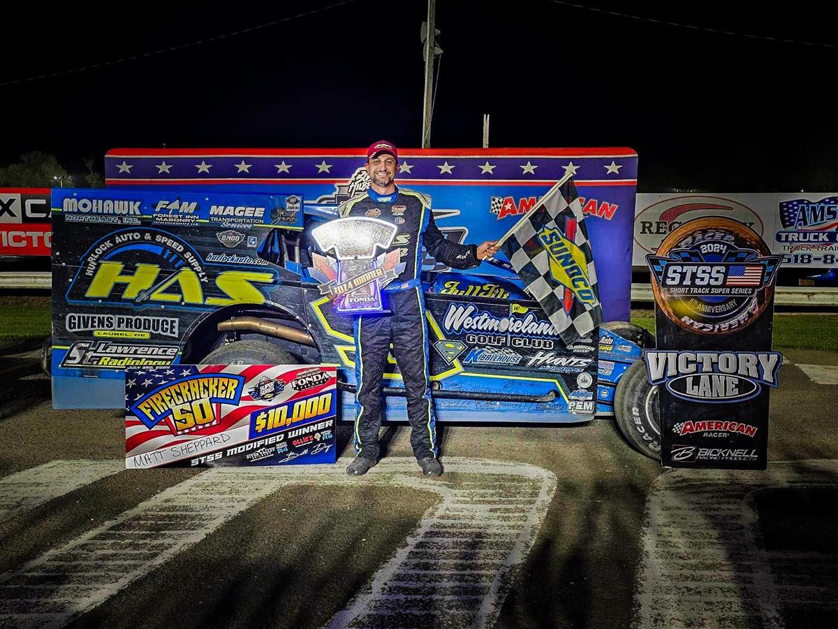 One Wild Night: Sheppard Emerges Victorious at Fonda Speedway ‘Firecracker’
