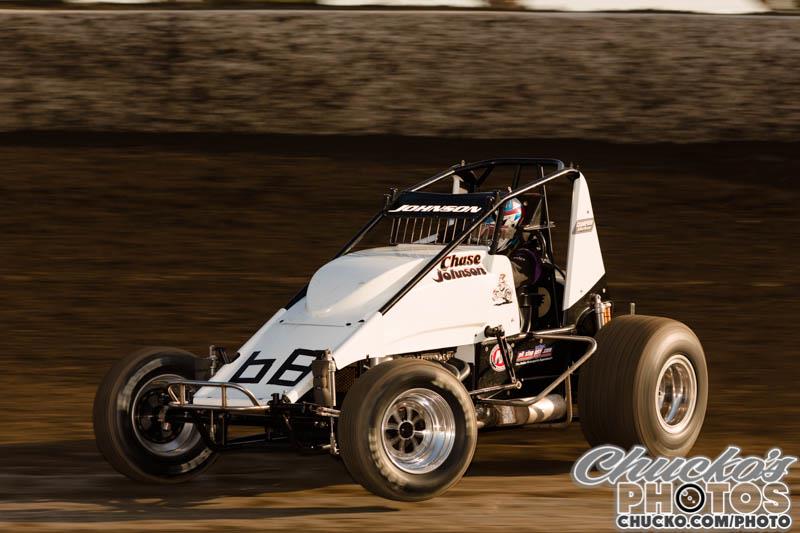 Johnson Earns Eighth-Place Finish During Non-Wing Sprint Car Season Debut
