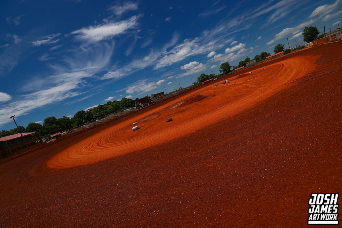 Clarksville Speedway (Clarksville, TN) – DIRTcar Summer Nationals – Hell Tour – July 6th, 2024. (Josh James Artwork)
