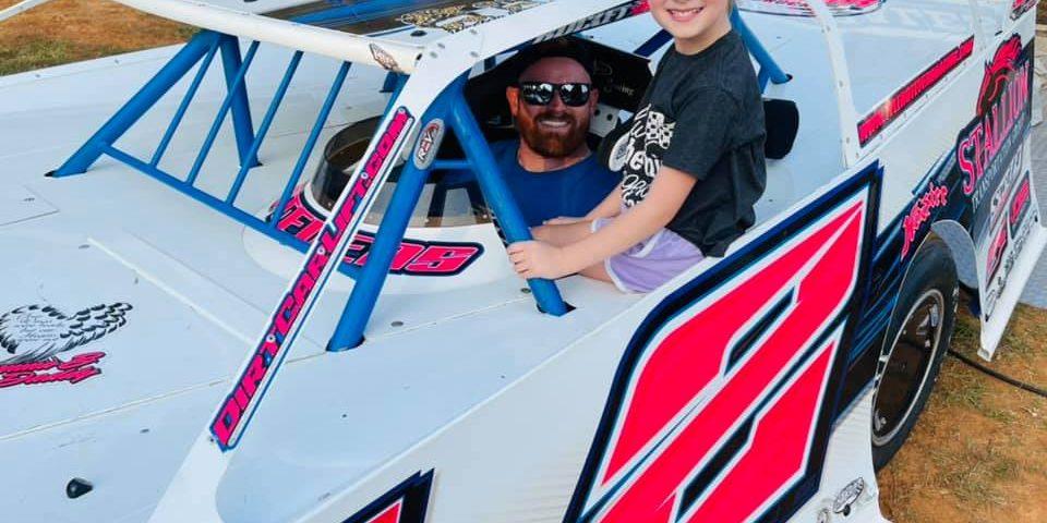 Stevens Competes in ‘Dega Crate Racin USA Doubleheader