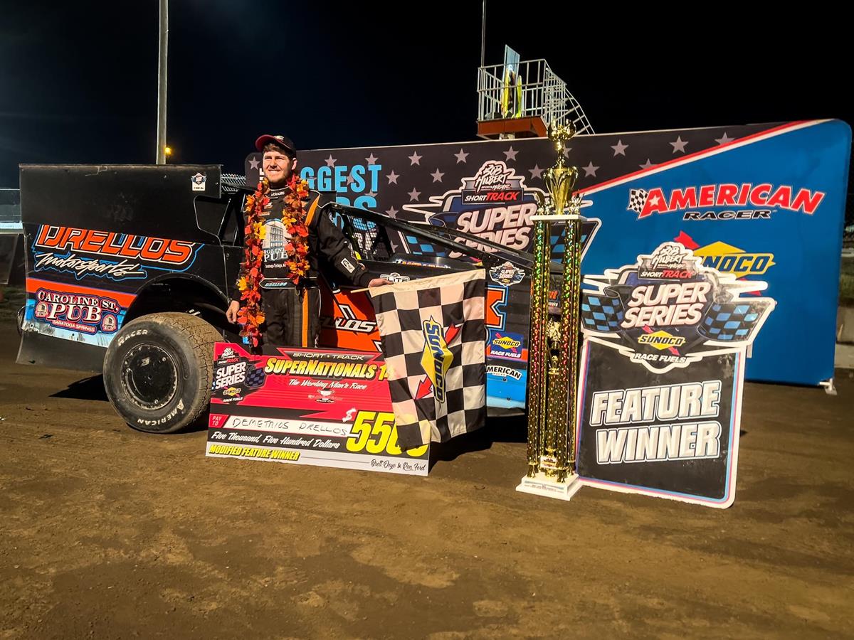 14 for 14:Â Demetrios Drellos Tops œWorking Man™s Race? Modified Event at Afton Motorsports Park