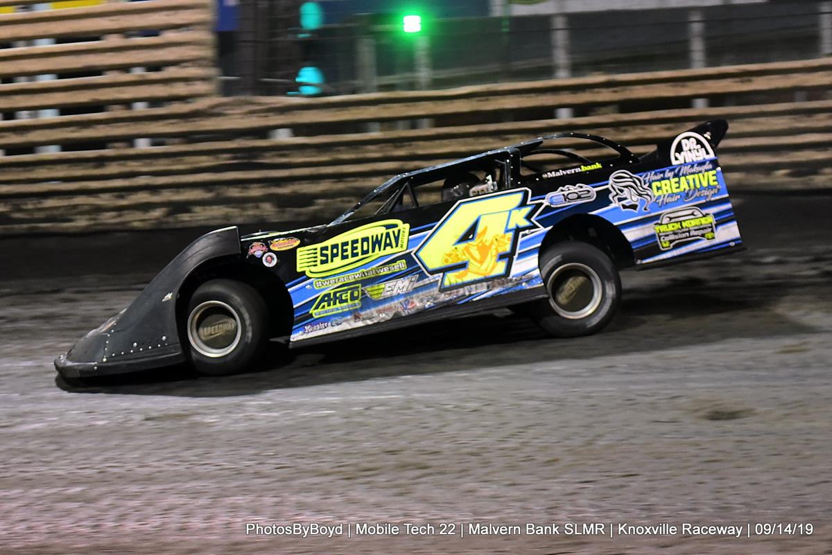 Krug charges through the field for top ten finish at Knoxville Raceway