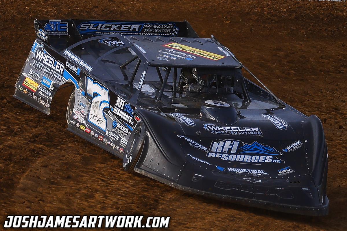 Brownstown Speedway (Brownstown, IN) – Castrol FloRacing Night in America – April 19th, 2023. (Josh James Artwork)