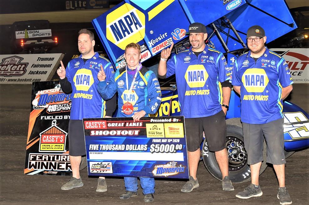 Sweet Kicks Off Great Lakes Shootout by Topping 50-Plus Drivers During Opening Night at Jackson Motorplex