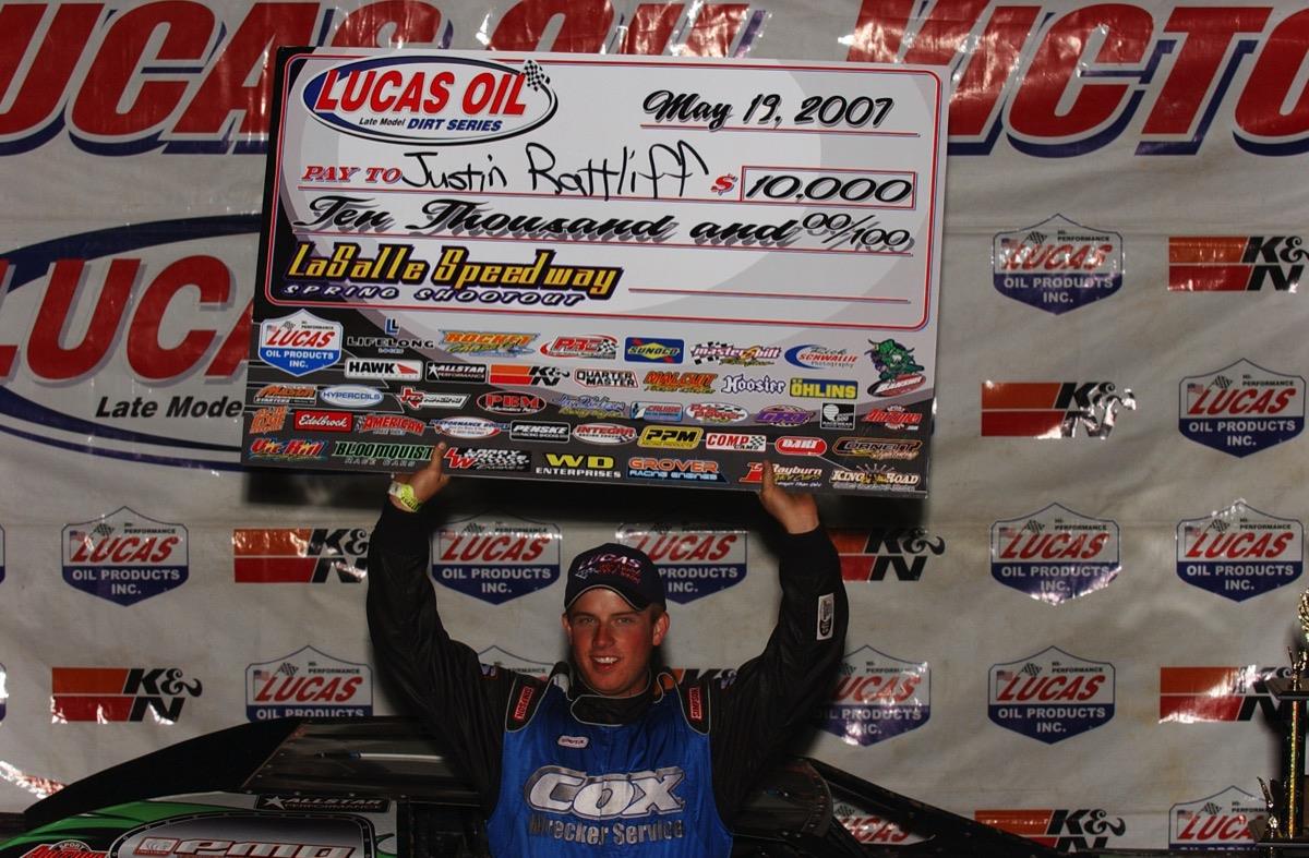 Justin Rattliff Records His Biggest Career Win at La Salle Speedway