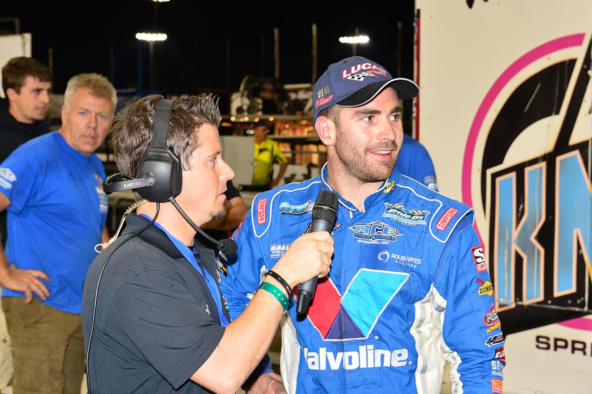 Josh Richards Wins Opening Night of Lucas Oil Knoxville Late Model Nationals