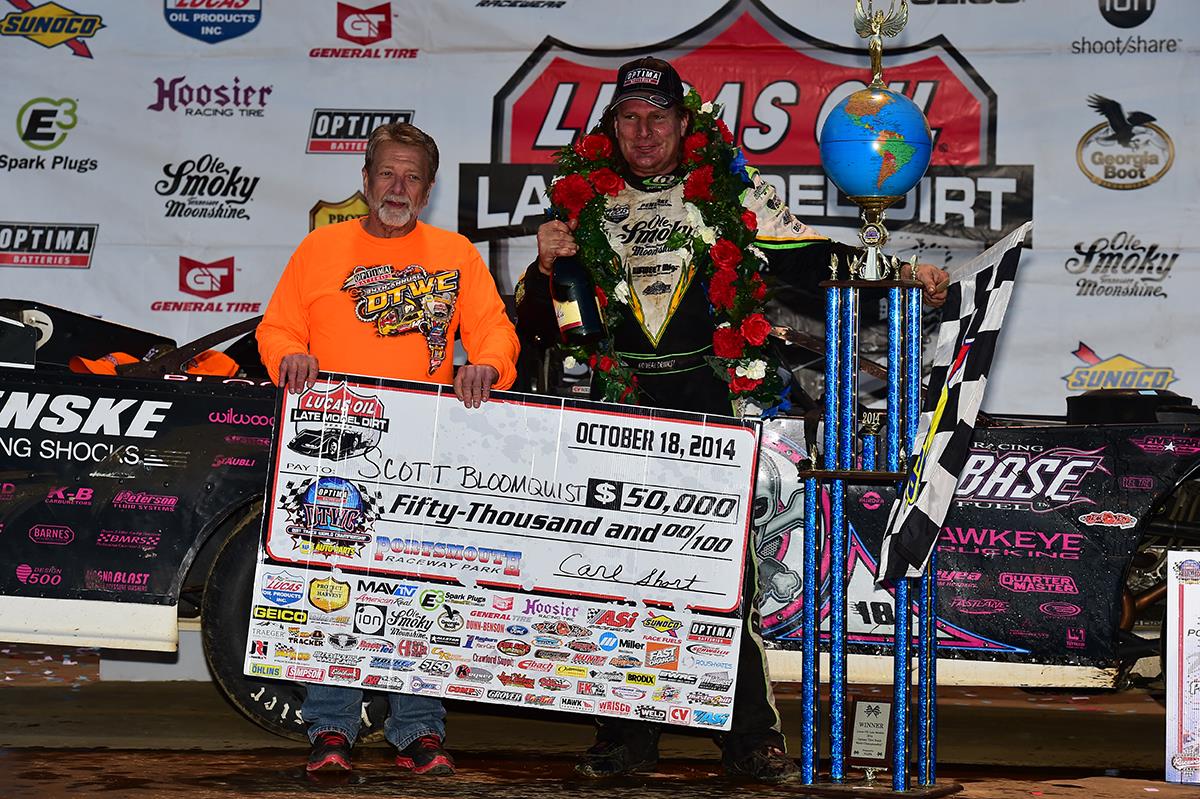 Scott Bloomquist Victorious in Optima Batteries Dirt Track World Championship