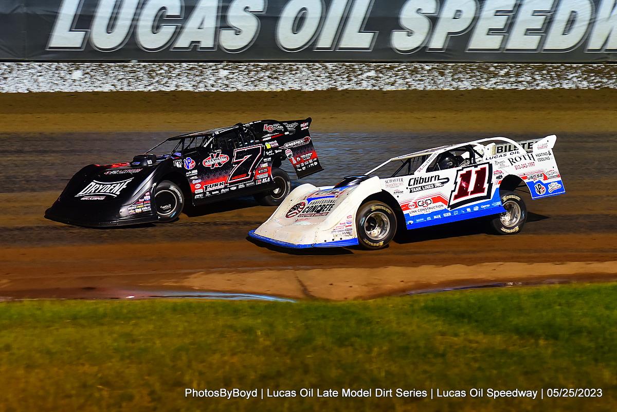 Lucas Oil Speedway (Wheatland, MO) – Lucas Oil Late Model Dirt Series – Cowboy Classic – May 25th, 2023. (Todd Boyd photo)