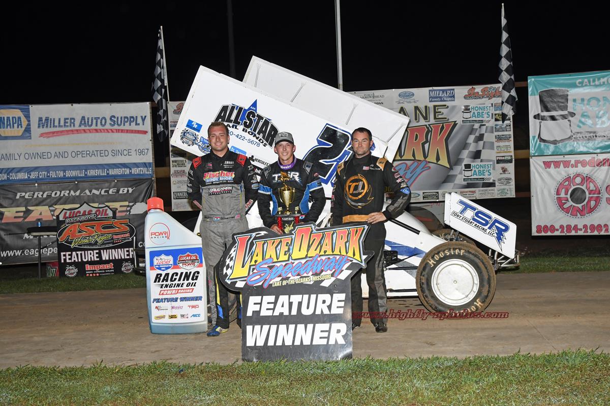 Kameron Key Perfect in Lake Ozark Speedway POWRi 410 Outlaw Weekend Debut