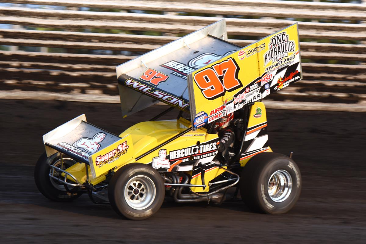 Wilson Builds Confidence at Knoxville Raceway Entering Knoxville Nationals
