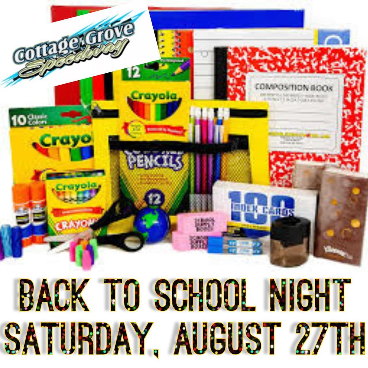 SCHOOL SUPPLIES NEEDED FOR BACK TO SCHOOL NIGHT!!