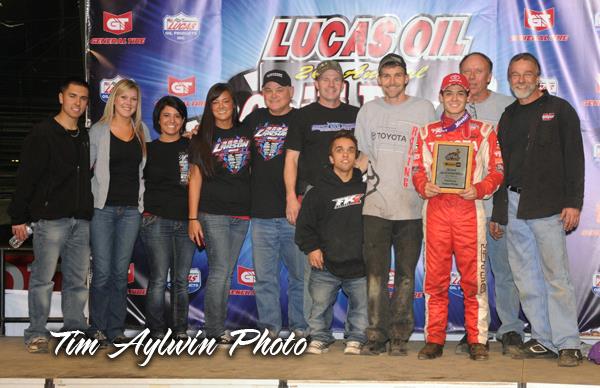 Larson Wins Chili Bowl Opener!