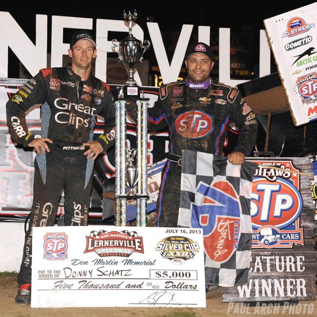 Donny Schatz and Daryn Pittman