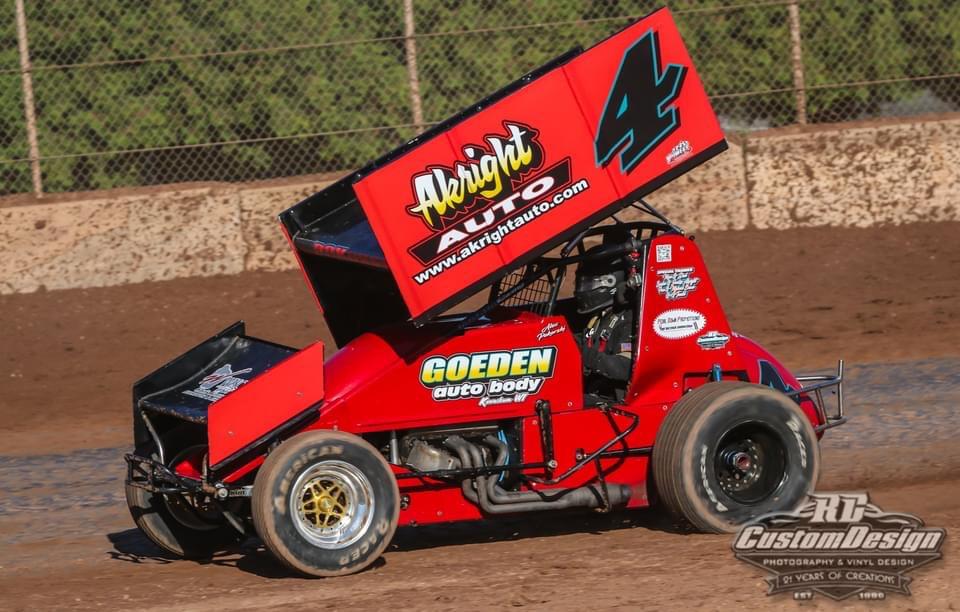 Alex Pokorski earns season-best A-main showing at Plymouth Dirt Track