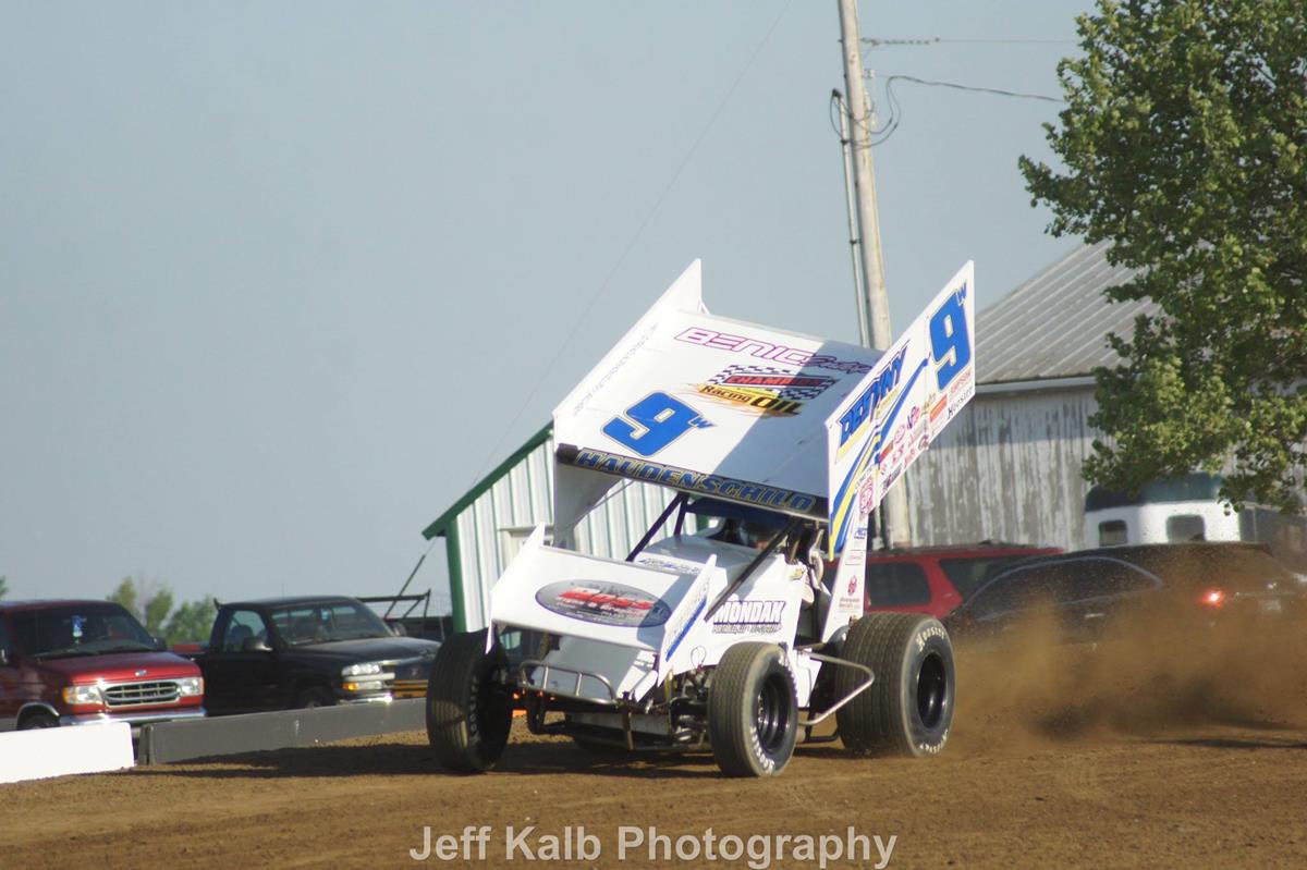 Early Contact Knocks Haudenschild Out of Butler Speedway Race
