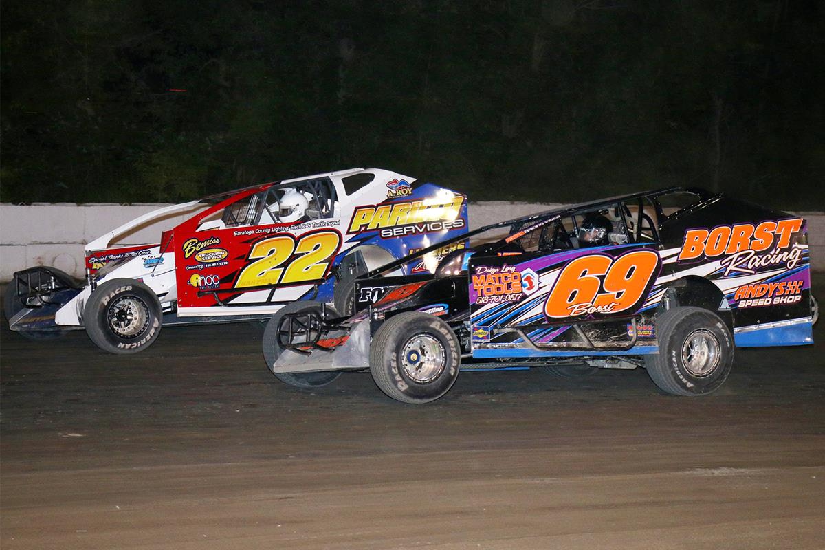 BENJAMIN MOORE PAINTS PRESENTS CHAMPIONSHIP NIGHT THIS SATURDAY AUGUST 10 AT THE “TRACK OF CHAMPIONS� FONDA SPEEDWAY