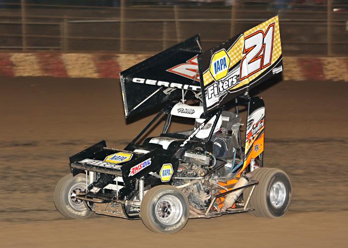 "Gerrits Wins Two in Row at Angell Park Speedway"